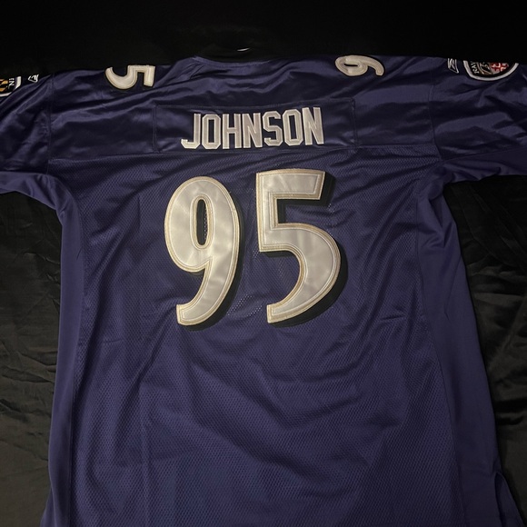 Ravens johnson jersey #95 size 56 - Picture 5 of 6